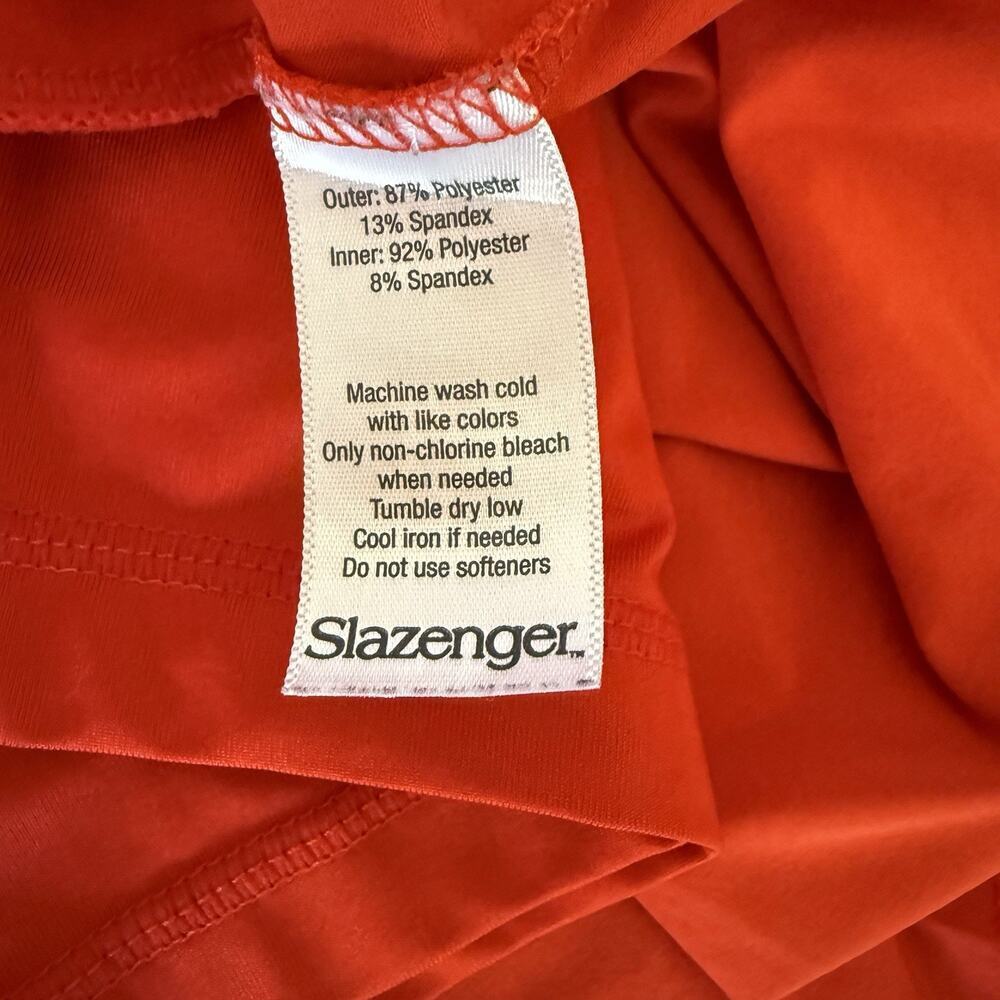 Slazenger golf skort size LG 10-12 Red/orange - Picture 4 of 9
